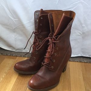 Timberland Leather Heeled Boots
